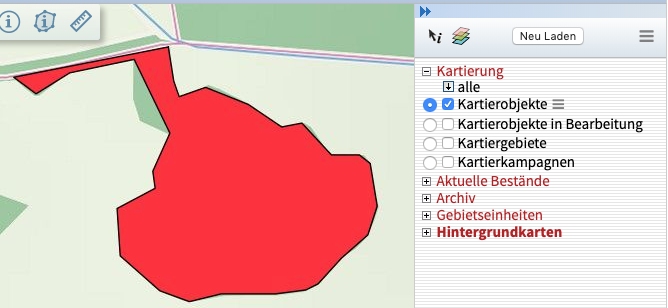 Layer Kartierobjekte