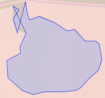 Geometrie mit Selbstüberschneidung
